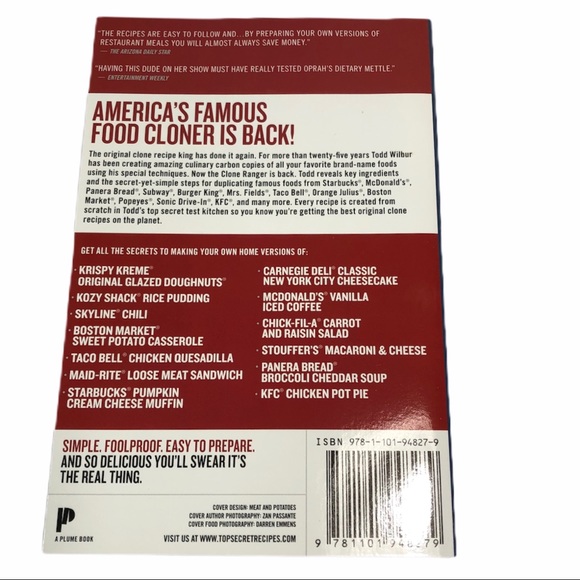 Top Secret Recipe Hacks Cookbook - Picture 2 of 2